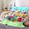 1Pc Colorful Cityscape Blanket For Couch Bed Plush Cozy Fuzzy Blanket Super Soft Warm Blankets For Fall And Winter 0918152