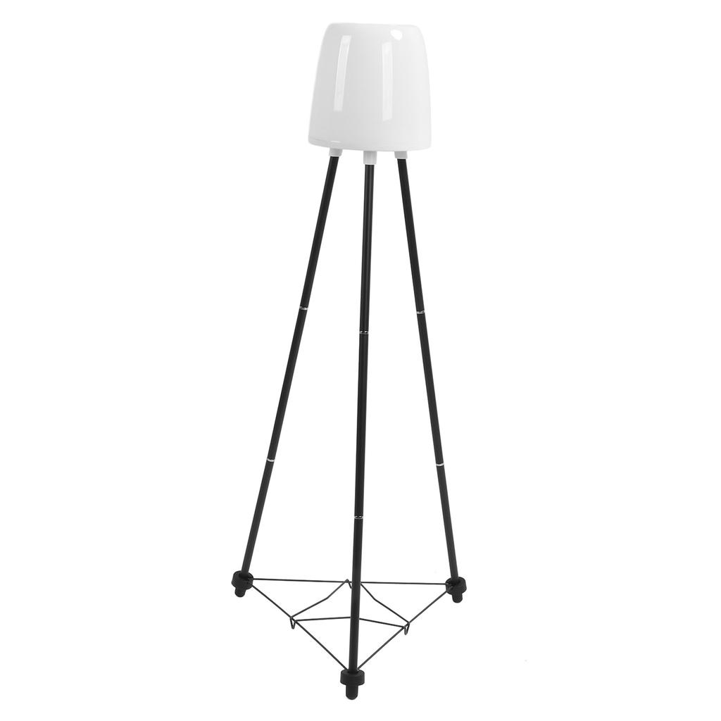 Metal Solar Floor Lamp Solar Powered Plant Stand Easy Assembly IP54 Waterproof Outdoor Floor Lamp for Garden Patio Yard