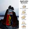 Lion Shield Genoa Flannel Blanket, Soft Polyester, Modern Design, All-Season for Camping, Travel, Gifts for holidays or birthdays
