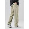 Men Drawstring Waist Loose Fit Straight Leg Casual Pants Streetwear Trousers
