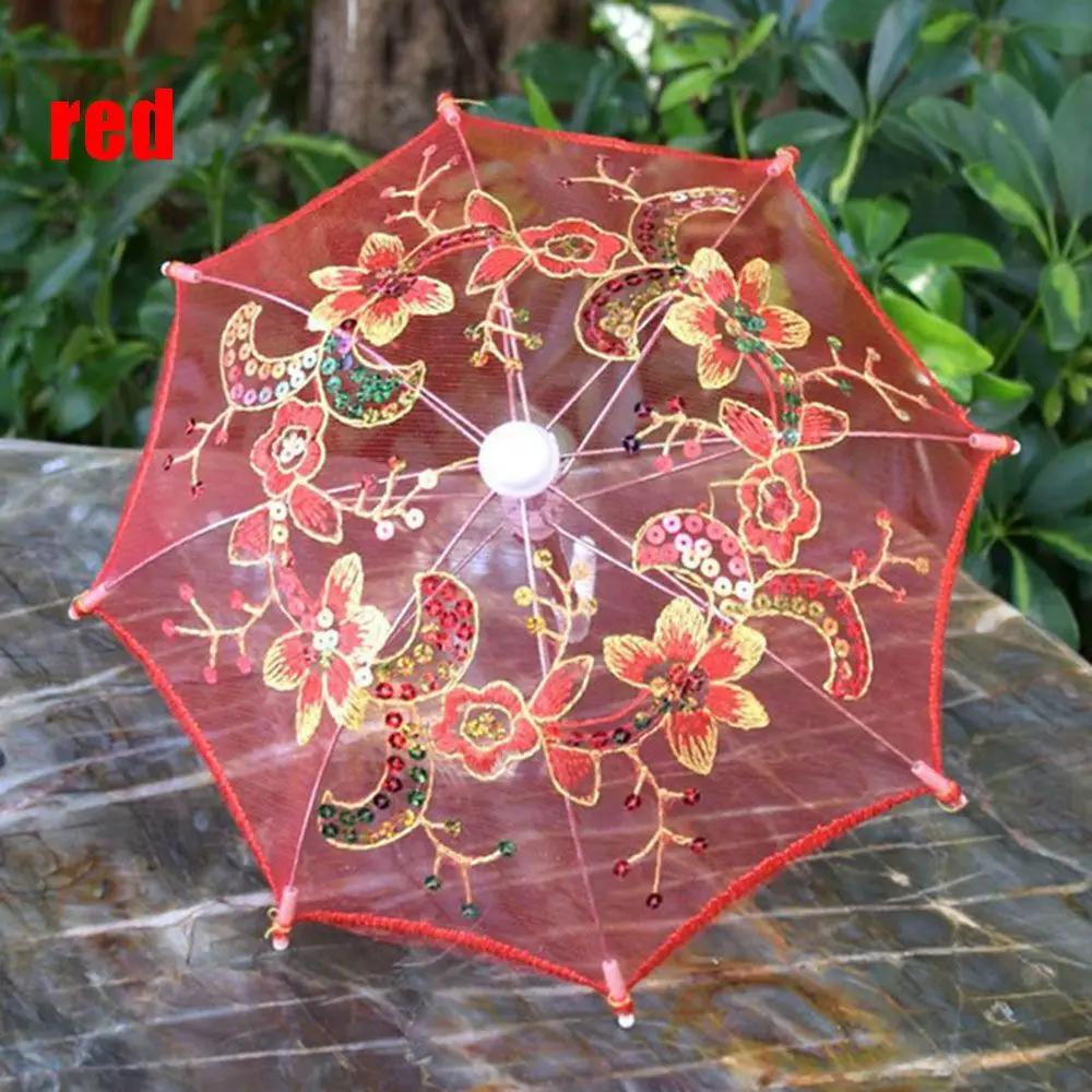 1 Pcs New Mini Doll Umbrella Toy Rain Umbrella Dolls Accessories Birthday Gift For Kid Children Doll Embellishment Ornament