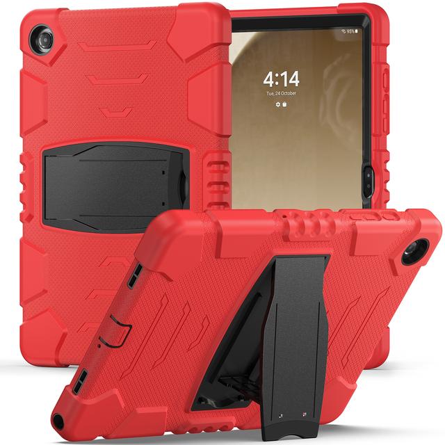 

Case For Galaxy Tab A11 A9 Plus S6 Lite A8 A7 S5E SM-X230 X210 P620 P613 P610 X200 205 T500 T720 Stand Cover For A 10.1 T510 515 A11Plus SM-X2330 236 красный
