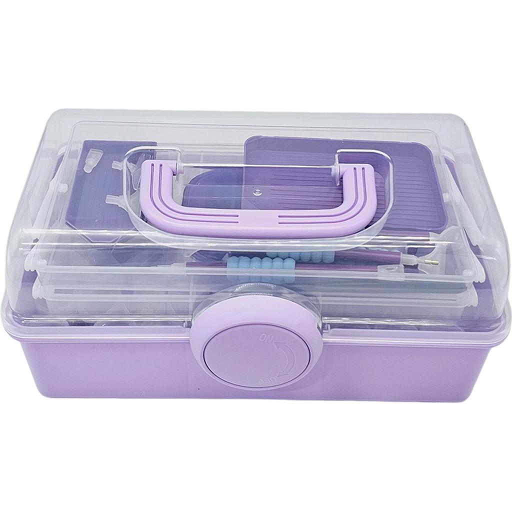 Diamond Painting Storage Box Diamond Painting Storage Containers Diamond Art Portable Bead Storage Organizer