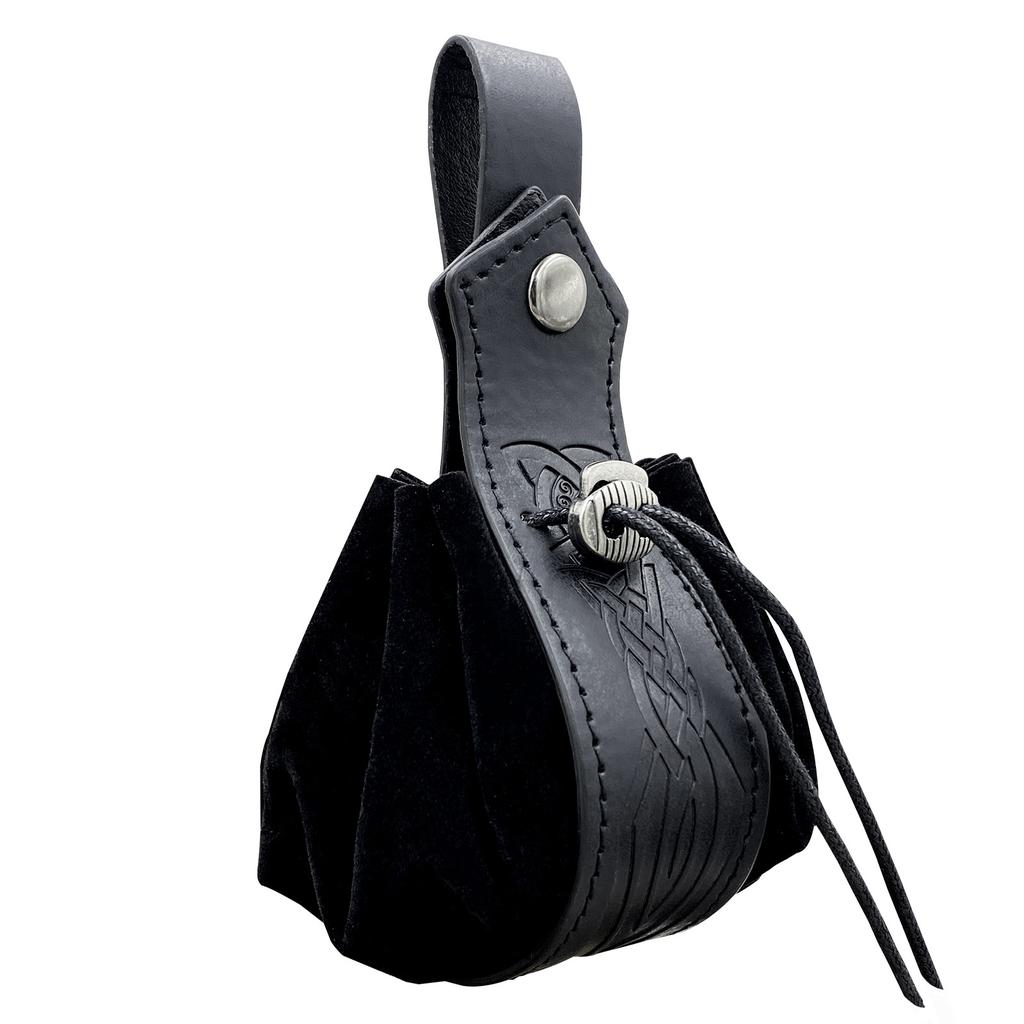 Viking-style Medieval Hung Belt Pouch Men's Coin Purse Retro Waist Bag