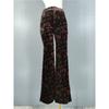 Export Single Z Family High Waist Slim Looking Elegant Elegance Work Clothing Spring New Arrival Exquisite Print Wide Leg Smart Trousers Women