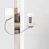 Anti-pinch Hand Baby Safety Lock No Drilling Child Protection Refrigerator Door Coded Lock Adjustable Cabinet Lock for Home