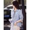 Elegant Short-Sleeve Summer Blouse