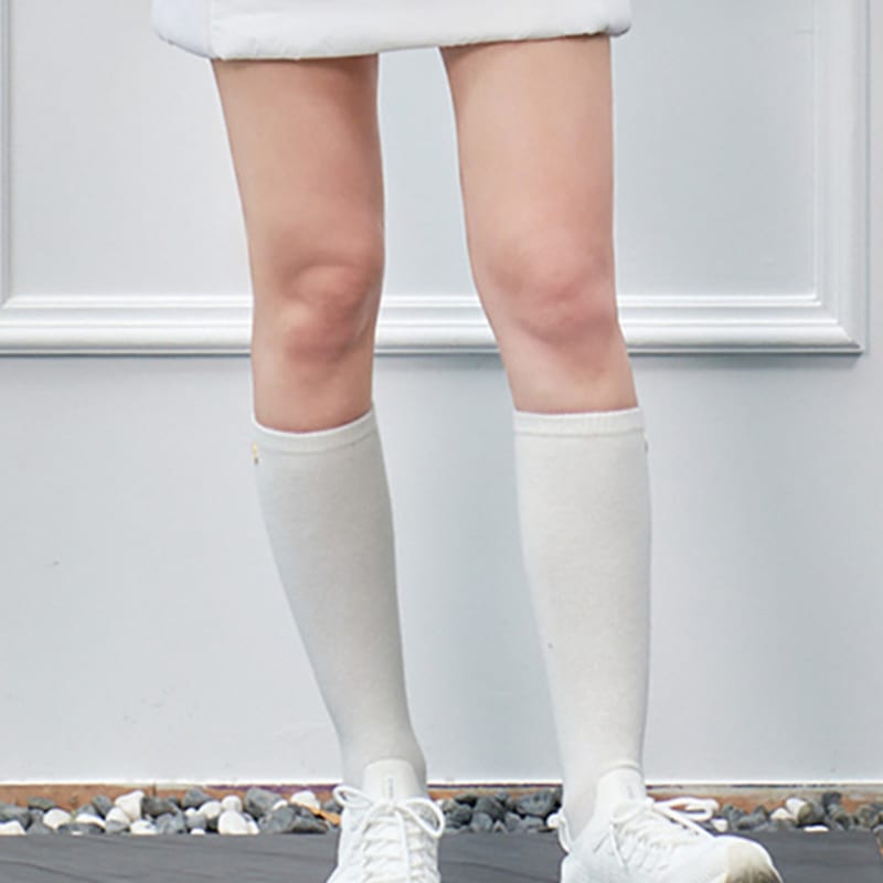 Nitina Cashmere Emblem Knee Socks IV