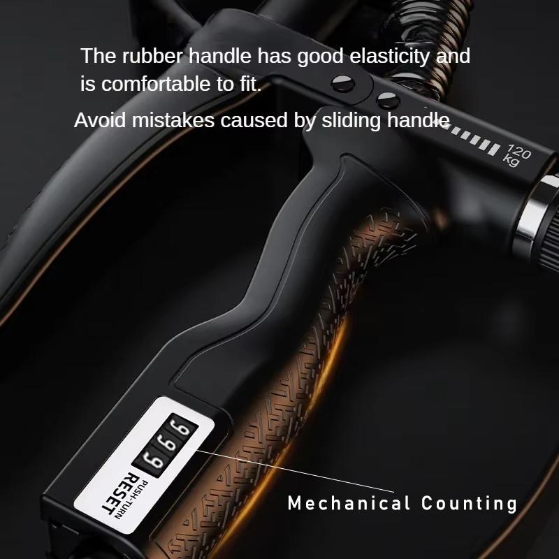 5-120Kg Handgrip Gym Fitness Men Adjustable Finger Heavy Exerciser Strength For Muscle Recovery Hand Gripper Trainer
