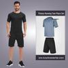 Men's Quick-Dry Athletic Shorts & T-Shirt Set
