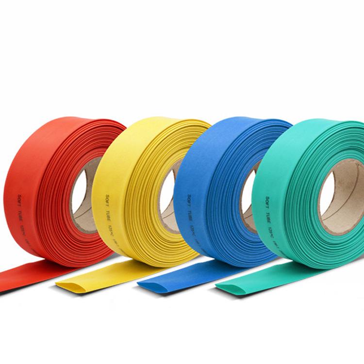 

Yellow Adhesive Heat Shrink Tube, 30mm Double Wall Insulating and Waterproof Sealing Sleeve 2.4mm, Black, 200m/roll