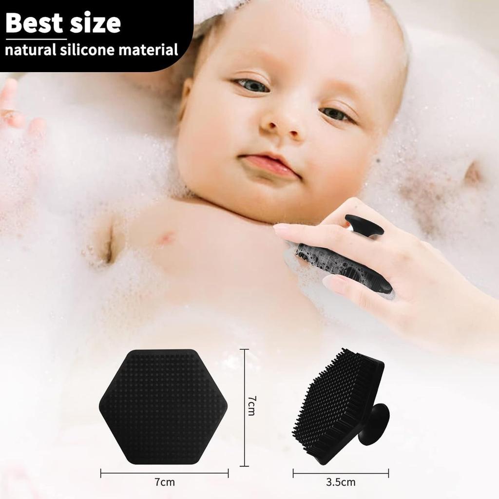 1pc Silicone Facial Cleaning Brush Scrubber Silicone Miniature Face Deep Clean Shave Massage Face Scrub Brush Face Cleaner