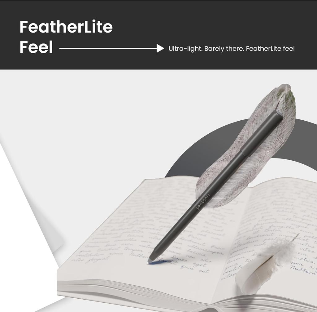 Pentonic 0.7mm Černé kuličkové pero Blistr pro Kancelář, Domov a Školu Psaní, Hladká Pera Balení 1 X 10ks