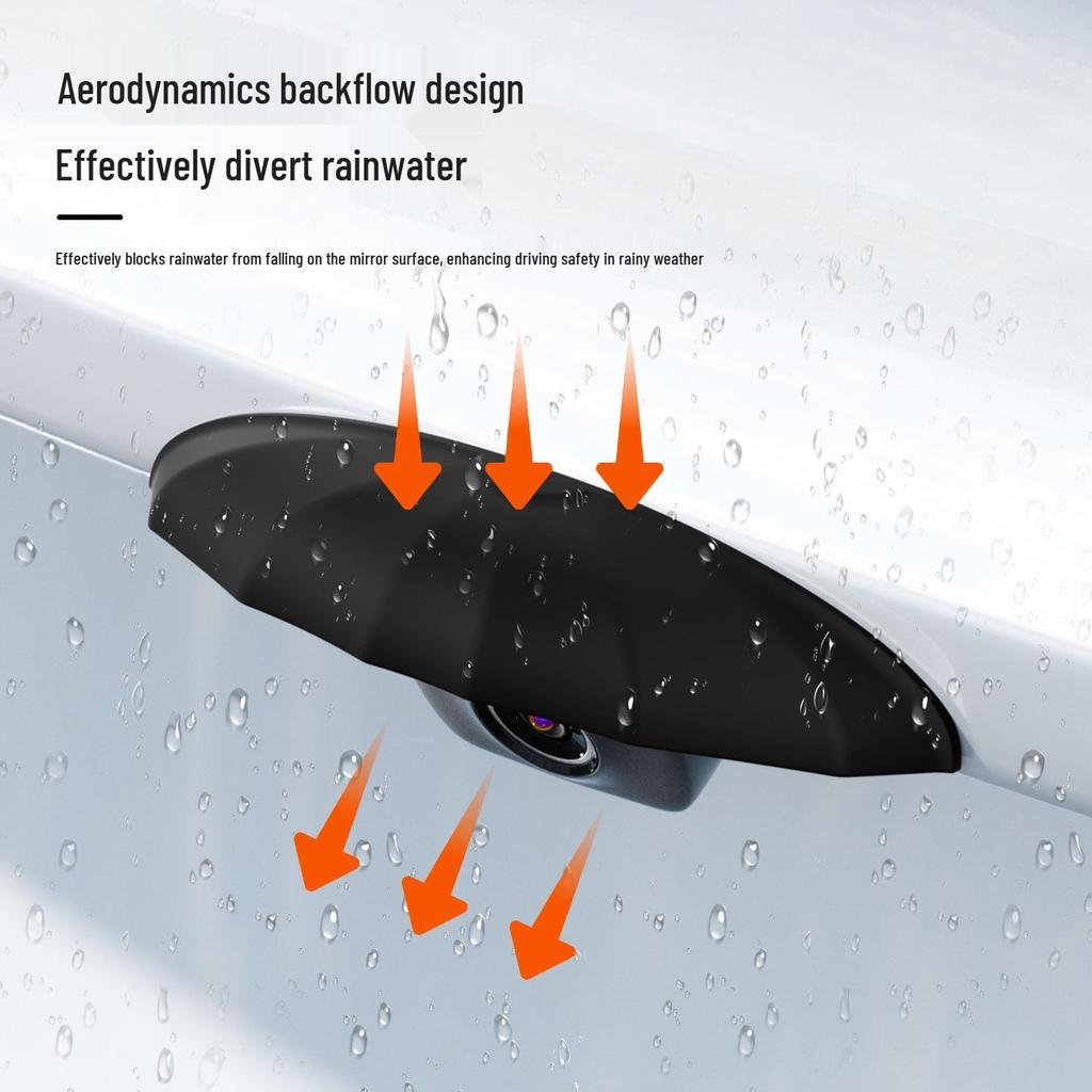 Universal Waterproof 360° Reversing Camera Rain Cover Shield