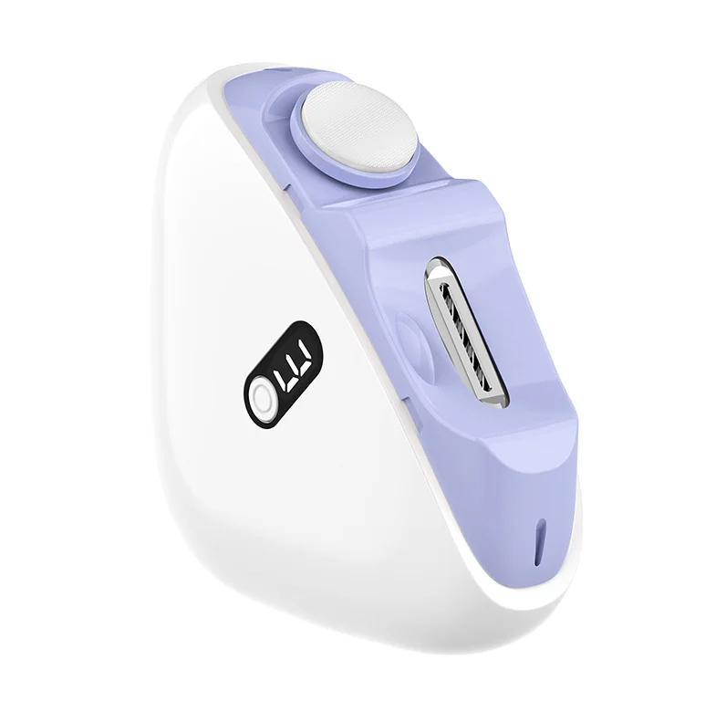 Nail Care Curtains Electric Automatic Trimmer with Light Foot Scissors and Polisher For Adults and Babies Curtains