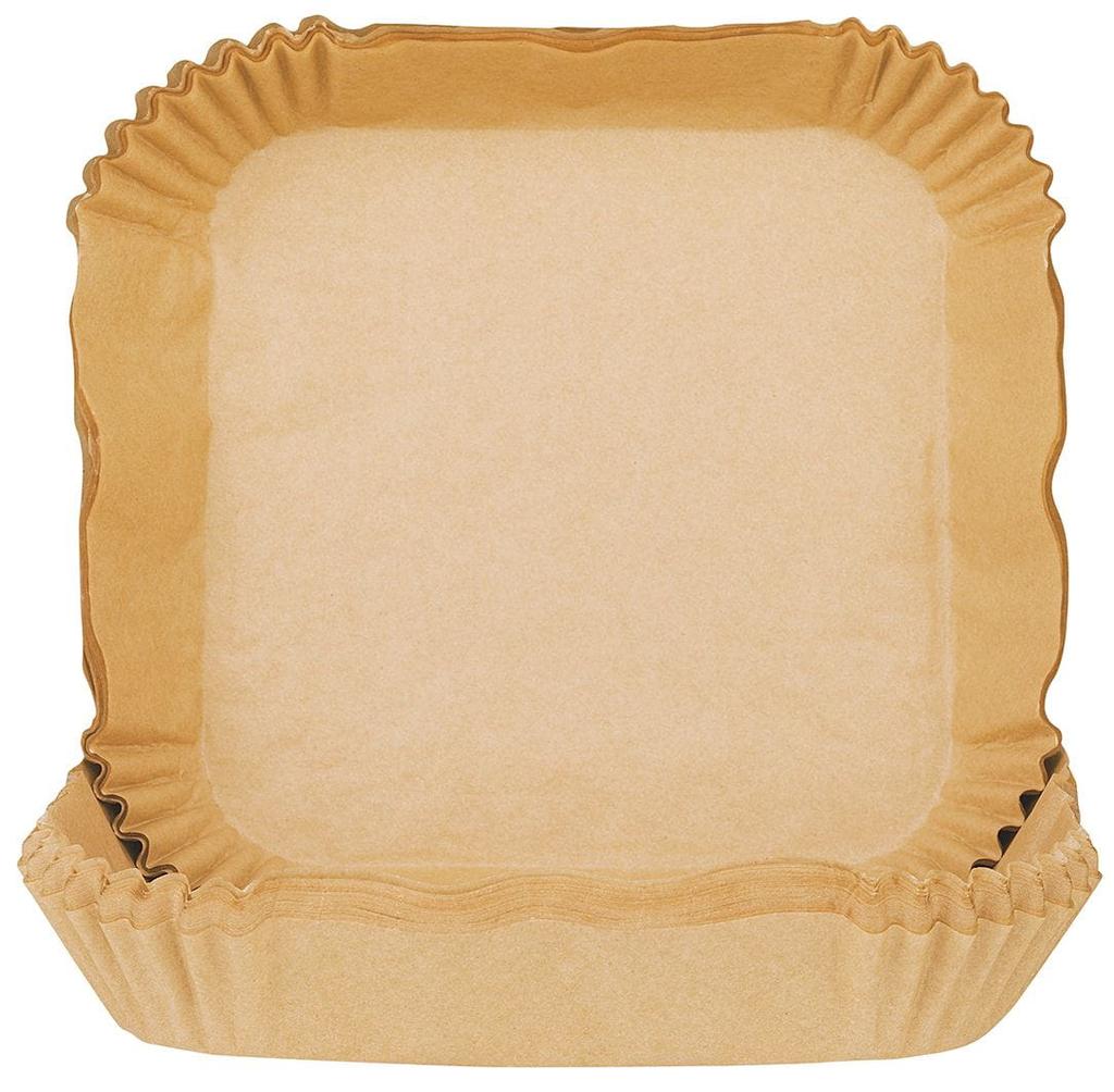 Wkłady Papierowe Do Frytkownicy Kwadratowe 16cm 100 Sztuk KLAUSBERG KB-7781