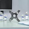 Scientific Dispersing Impeller 304 Stainless Steel Four with Center Hole CrossShaped Mixing