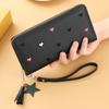 PU Leather Large Capacity Wallet Korean Clutch Bag Fashion Women's Long Wallet  Girls