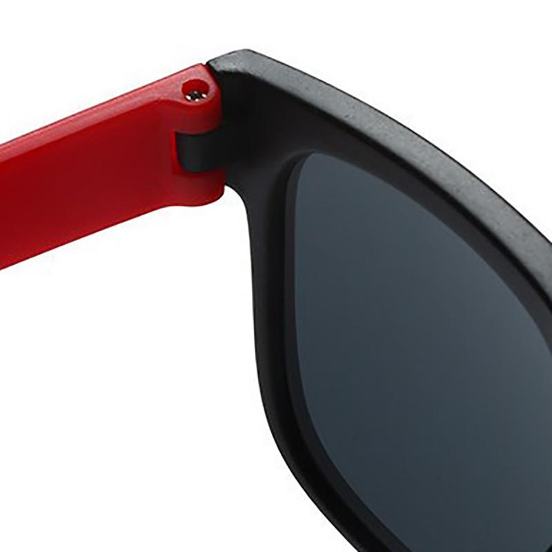 Kids Outdoor Foldable Sunglasses Baby Boys Girls Travel Goggle Shades Eyewear Vintage Square Frame Uv Sun Glasses For Children