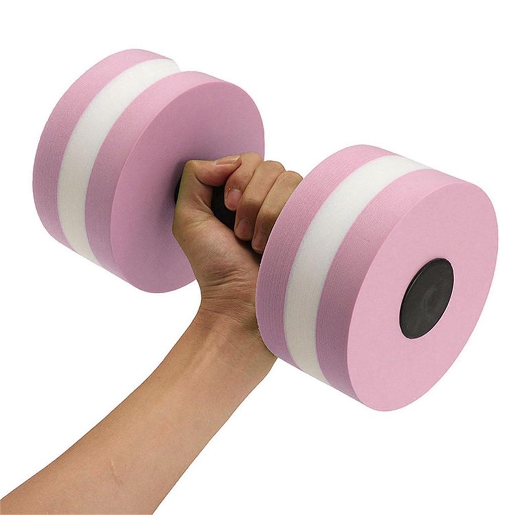 1 Pair of Aquatic Fitness Barbells Foam Exercise Detachable Aqua Fitness Foam Dumbbells