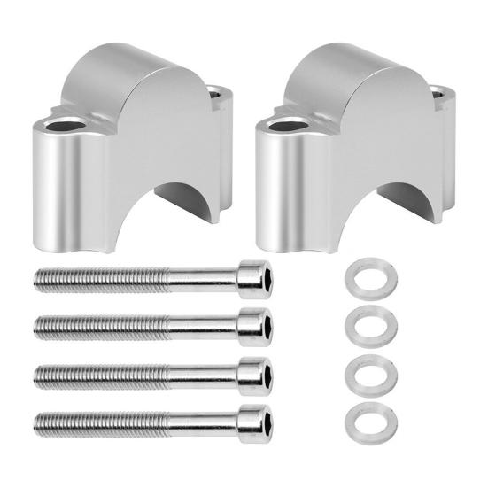 

2 шт. 22/28 мм мотоциклетный гальванический зажим с ЧПУ из алюминиевого сплава на руль 22 mm