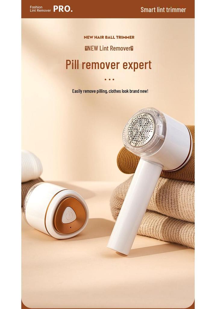 Electric Sweater Lint Remover - High-Efficiency Fabric Shaver with Integrated Charger