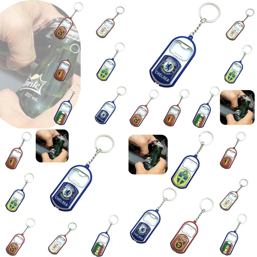 Unique Multi-functional Messi Beer Bottle Opener Keychain Perfect Gift For Football Fans!