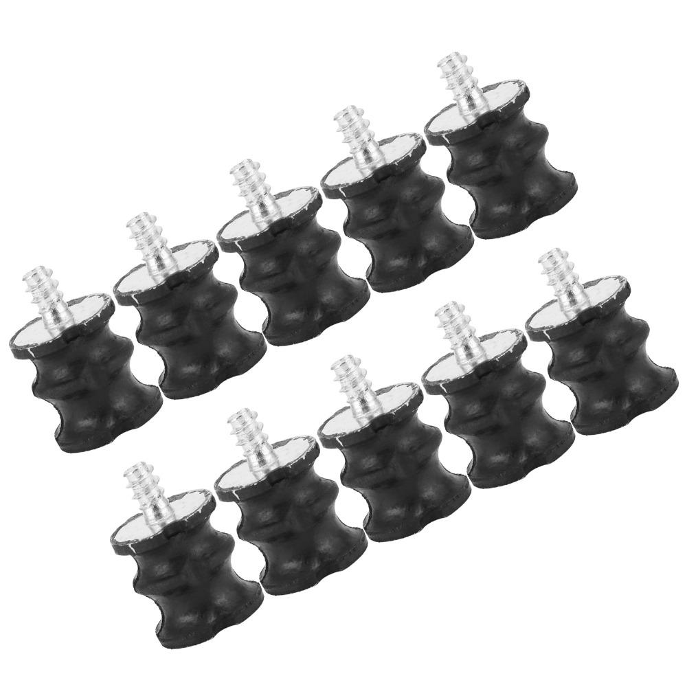 10PCS Black Isolator Buffer Mounts Easy to Install Compact Structure AV Buffer Mounts Set for Husqvarna 61 66 266 268 272 XP
