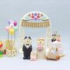 Scene Decoration Wedding Ceremony Series Bookshelf Decorationt Collectible Home Decoration Garden Resin Craft DIY Ornaments