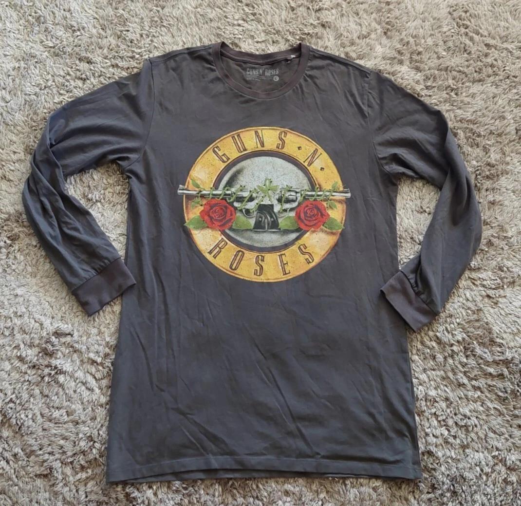

GUNS N ROSES - 1991-93 Tour T Shirt Sze Large Grey Good Clean Condition Q168 S