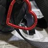 Love Heart Letter Carabiner Keychain Hanging Ins Portable Diy Open Metal Buckle Connecting Hooks Accessories