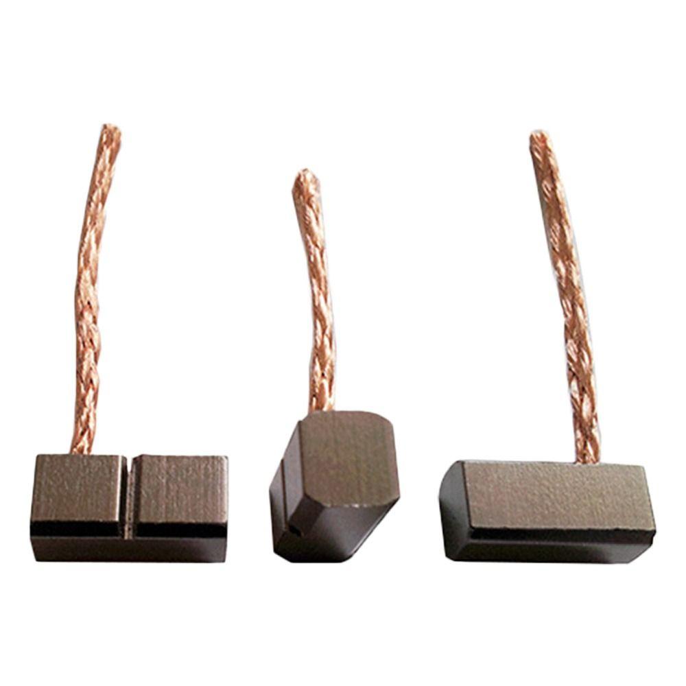 High Quality J435A 6*6*12.5mm Electric Motor Carbon Brushes Wire Leads Generator Brush Replacement