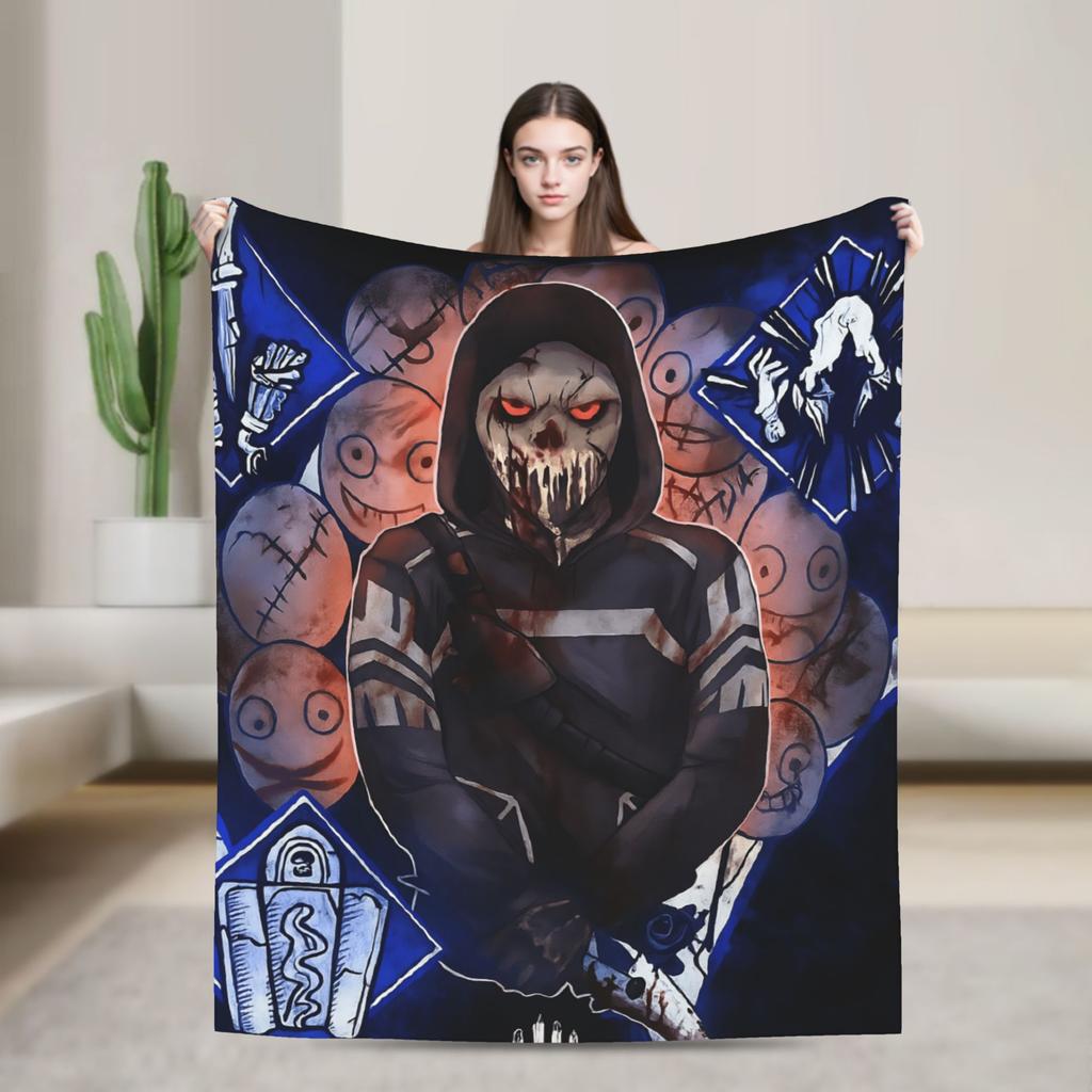 DBD Deads by Daylights  Blanket  Super Warm Street Trend Plush Throw Blanket For Girls Boys Home Decor Flannel Bedspread Cover