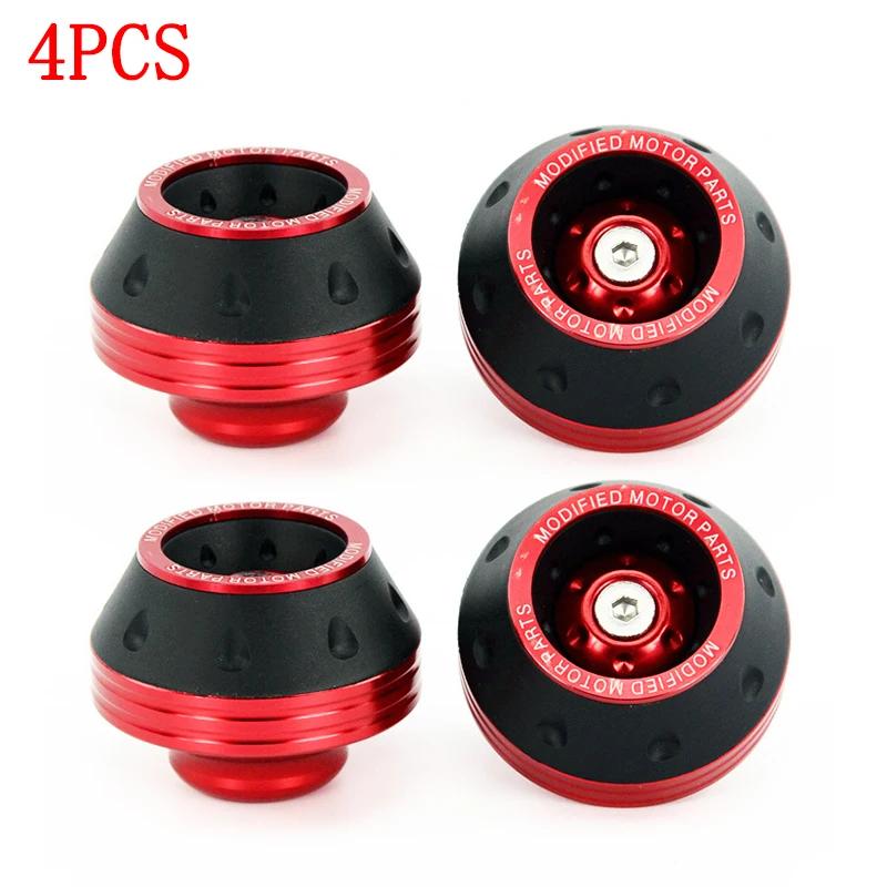 2PCS Motorcycle Crash Protector Wheel Protection Pads Motorbike Motocross Tire Frame Slider Colorful Moto Equipment Accessories
