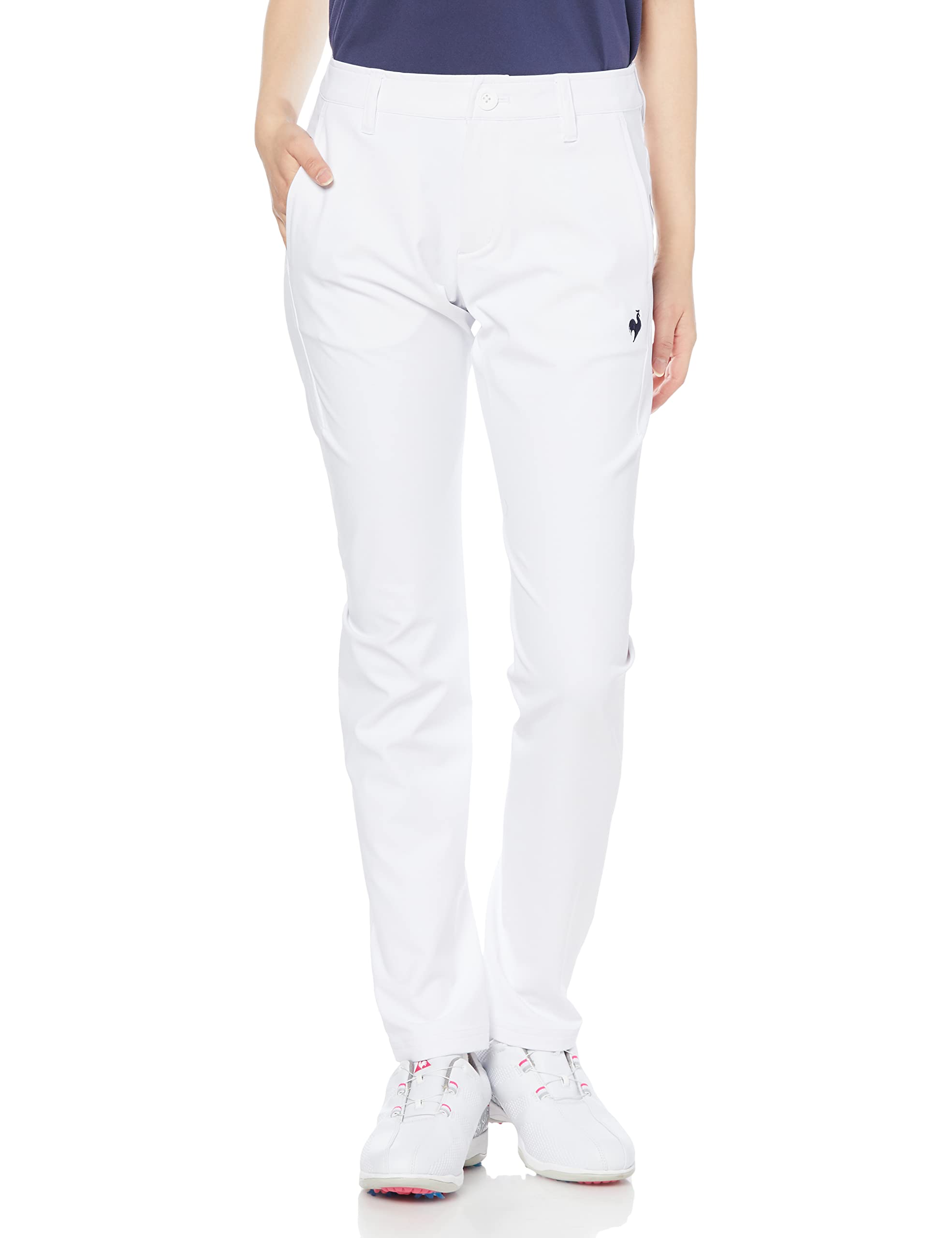 

Штаны Coq Sportif Water Stretch WH00, эквивалент японского размера 9 [Le Golf], водоотталкивающие, для гольфа, QGWVJD00, женские, (белый),