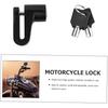 BESPORTBLE 1pc Disc Brake Lock Brake Lock Disc Brake Lock for Motorcycle Wheel - Alarm Aluminum Alloy Scooter