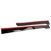 TRD Sport Style Side Skirt Set for 2018-2022 Toyota Camry - Black with Red Edge