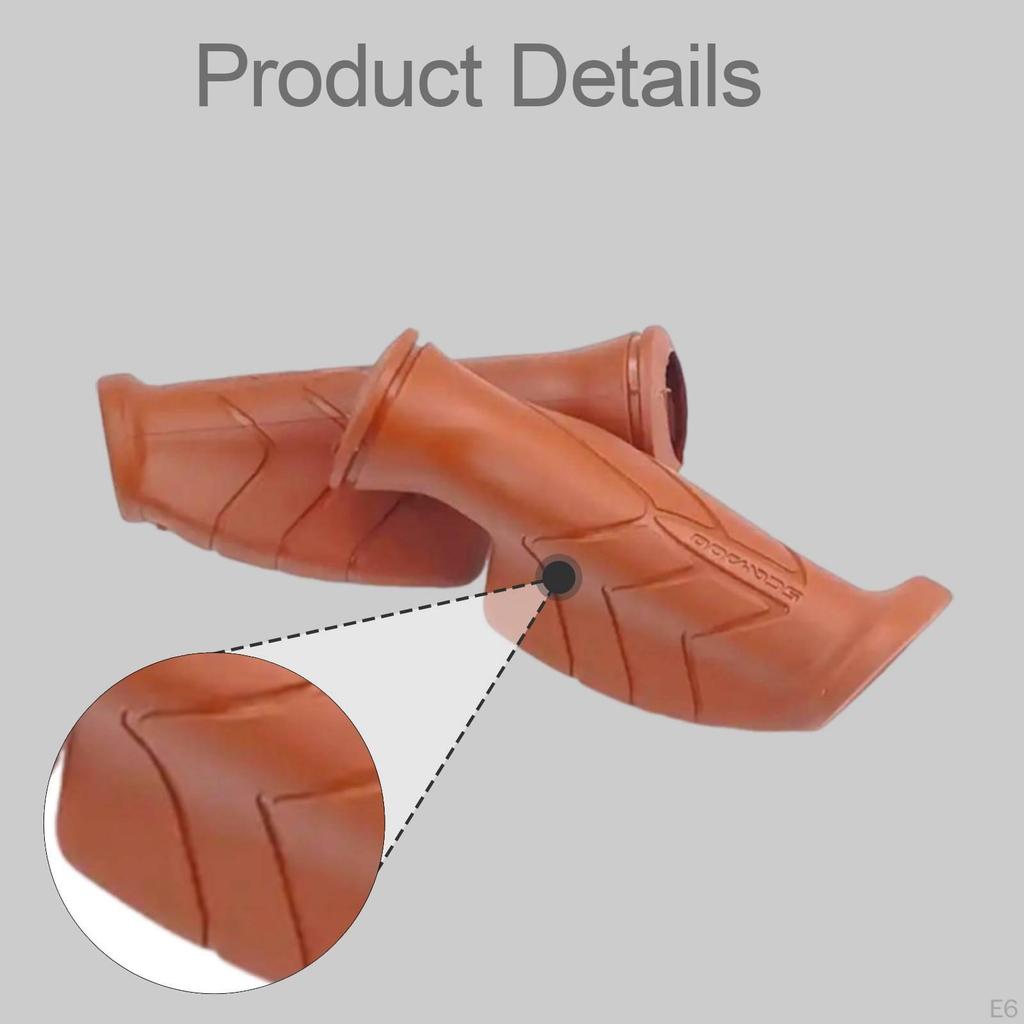 1 Par Puños de Manillar para Embarcaciones Acuáticas Accesorios Ergonómicos Puños de Mano de Repuesto Goma Amortiguadora de Impactos