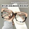 Fashionable Oversized Blue Light Blocking Presbyopia Glasses for Women High-definition Comfortable Anti-fatigue Reading Glasses