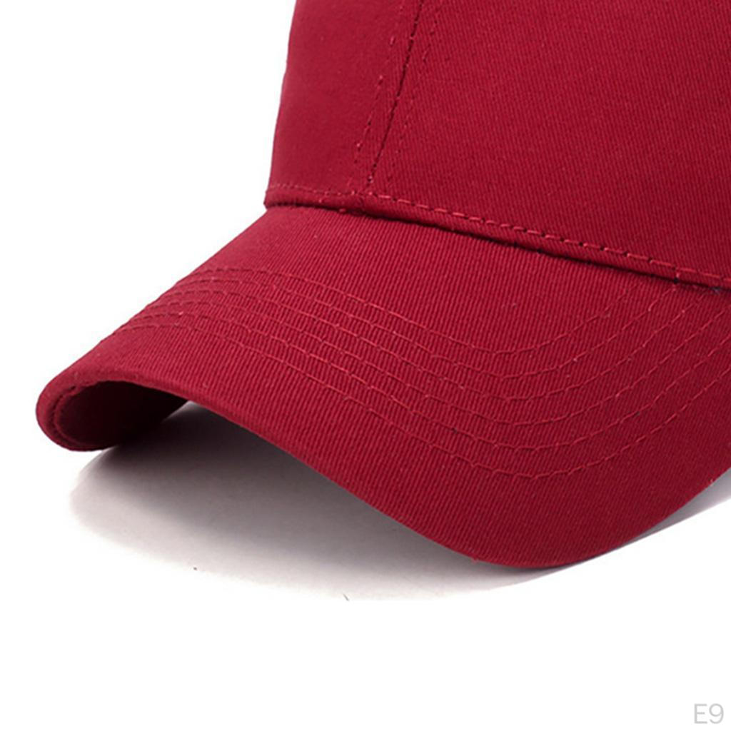 Lässige Golf-Kappe mit Schirm, Gebogene Basketball-Kappe