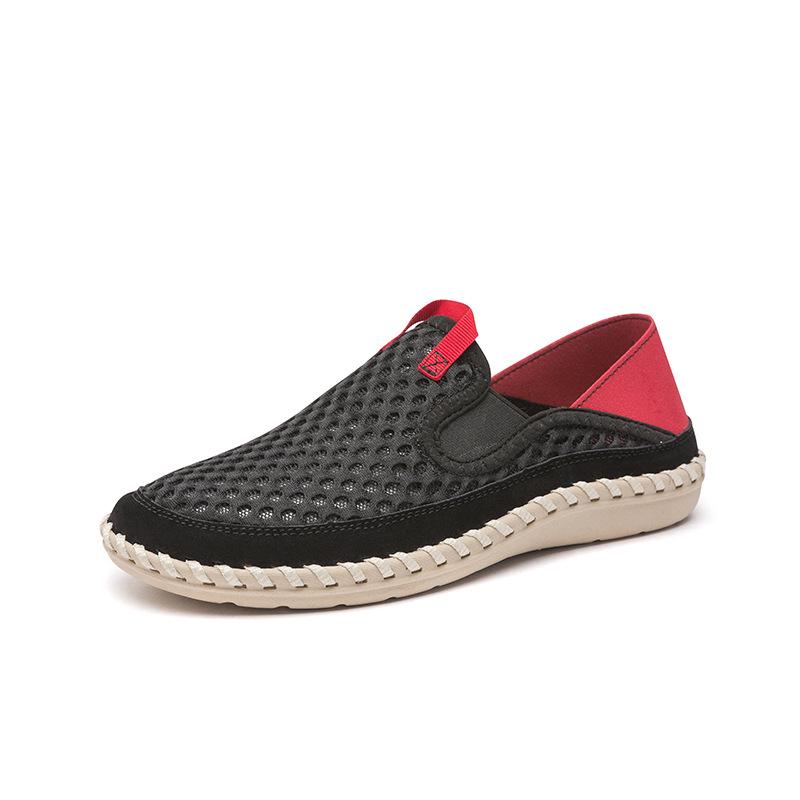 Men s Plus Size Breathable Mesh Slip-On Casual Shoes - Summer Outdoor Style 39