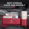 Hot 2025 For AMG W124 Car Seat Gap Organizer Multifunction Storage Box Cup Holder For Mercedes Benz AMG W206 W204 W205 W212 W213