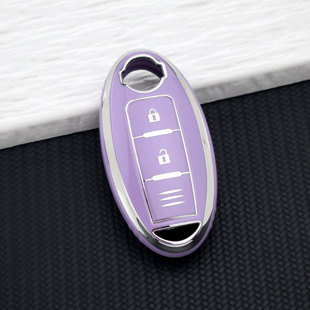 Soft Tpu Remote Key Fob Case For Nissan X-Trail T32 T31 Qashqai Kicks Juke J10 J11 Tiida Pathfinder Note Infiniti Key Chain Set