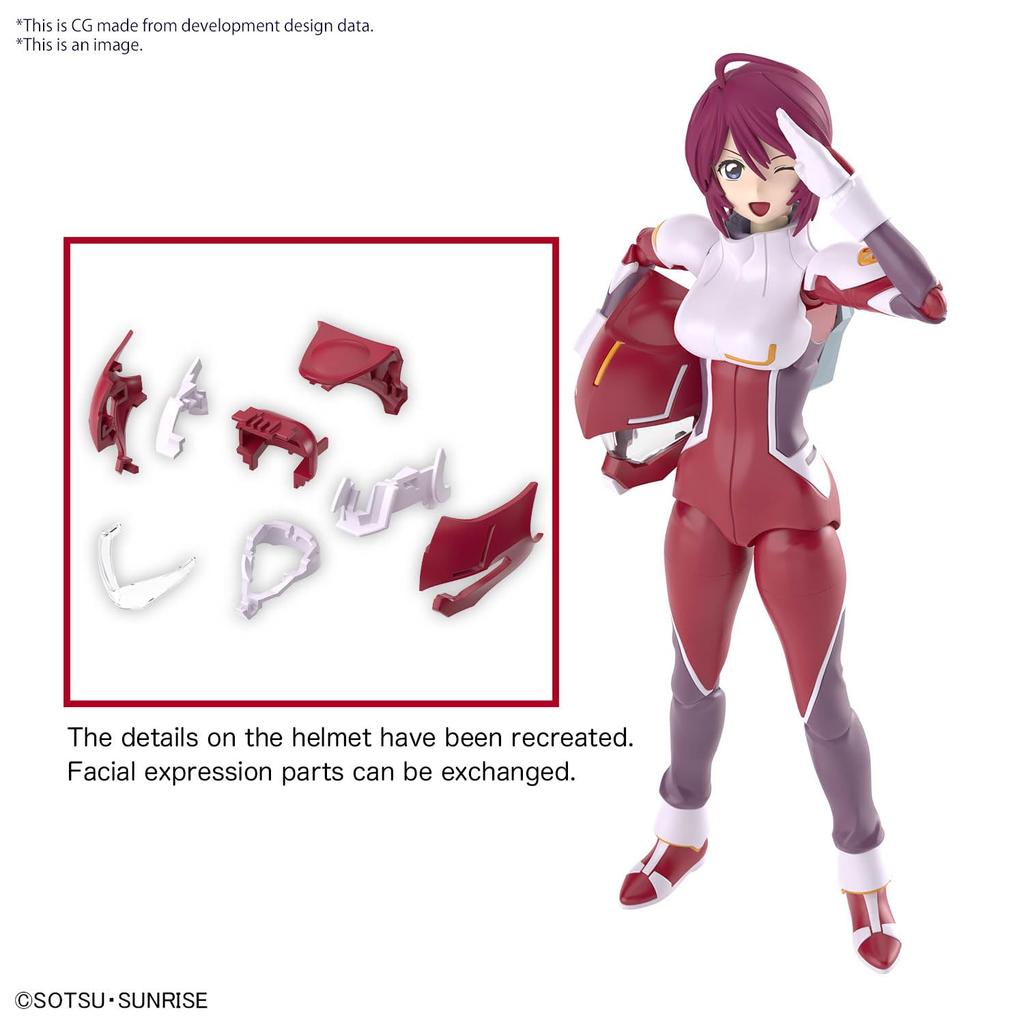 Standard Mobile Suit Gundam SEED DESTINY Lunamaria Hawk Plastic Model Figure-rise Color-coded