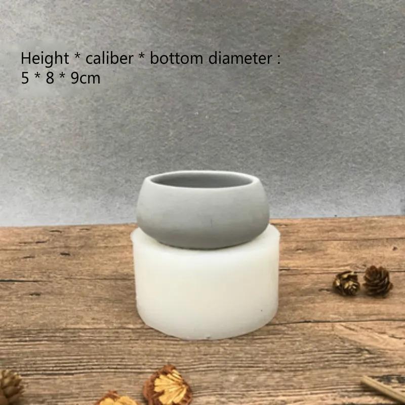 

Формы для гипсовых горшков, бетонные формы для цветочных горшков, силиконовые формы для суккулентных растений в скандинавском стиле ZM901