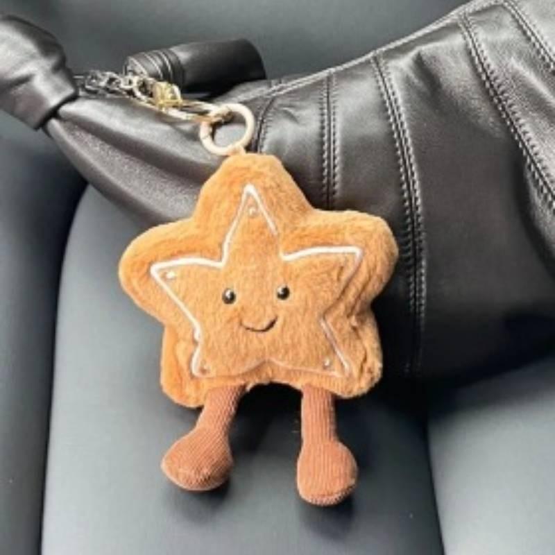 Amuseables Jellycat Star Cookies Plush Keychain With Pp Cotton For Children Gift