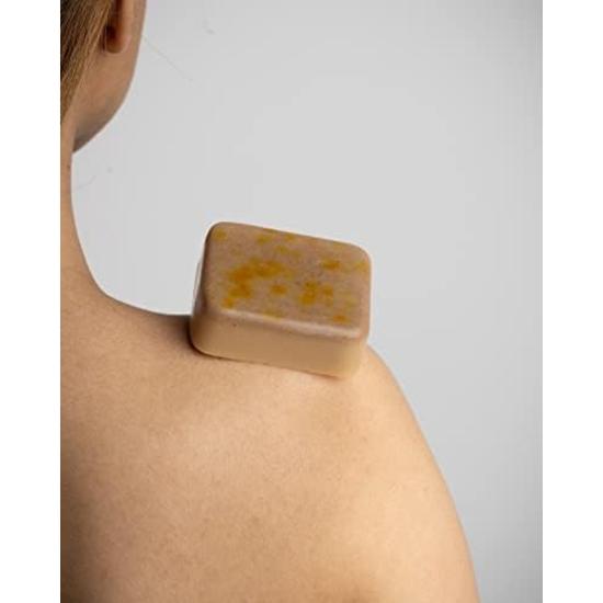 GHAR SOAPS Magic Soap Sandal Wood And Saffron Bath Soap For Glowing Brightening And Refreshing Skin Natural  and Grime (Pack of 12 (100 Gm)