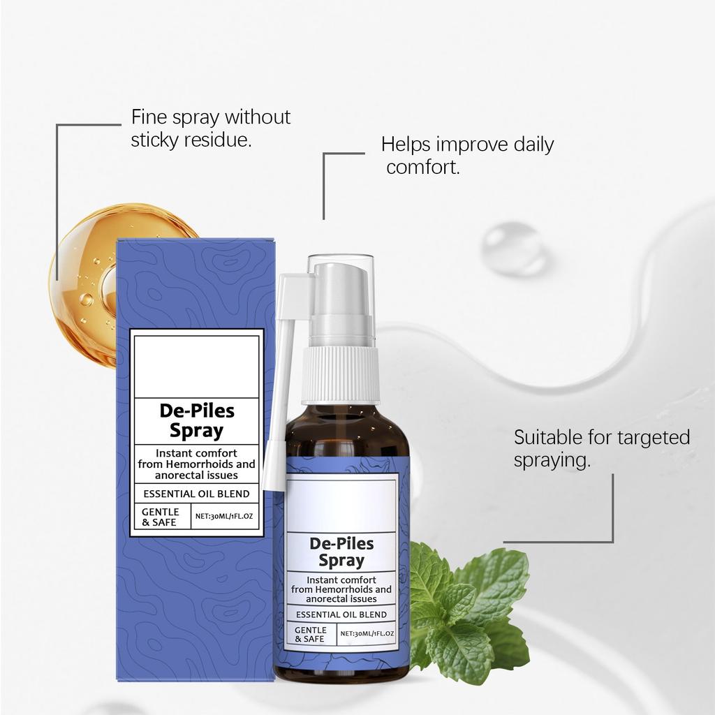 Perianal Moisturizing Spray - Daily Care, Use As Needed For Moisturizing Perianal Area, Comfortable Spray For Care 30ml