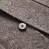 Men's Slim Fit Sheep Wool Double-Faced Suit Jacket