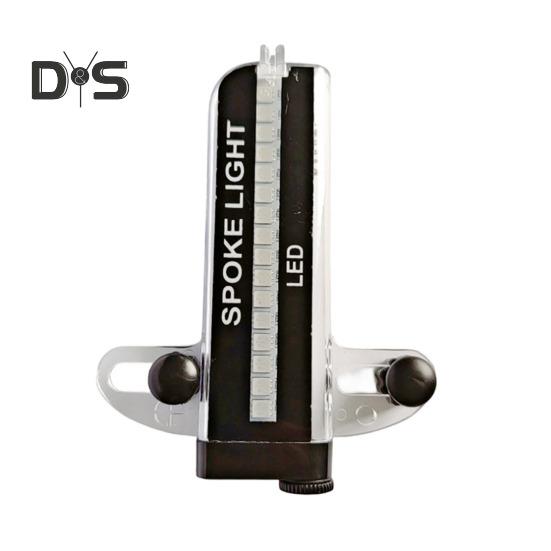 

Фонарь для спиц велосипеда IPX6 водонепроницаемый предупреждающий фонарь для ночной езды 32 светодиода украшение для обода колеса велосипеда шина фонарь аксессуары для велосипеда чёрный